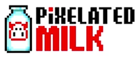 Pixelated Milk - Logo