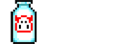 Pixelated Milk - Logo