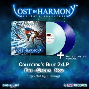 Lost in Harmony Kaito's Adventure Blue 2xLP