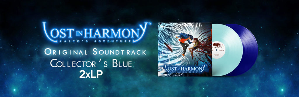 Lost in Harmony Kaito's Adventure Blue 2xLP