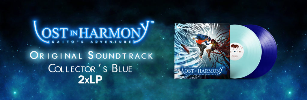 Lost in Harmony Kaito's Adventure Blue 2xLP