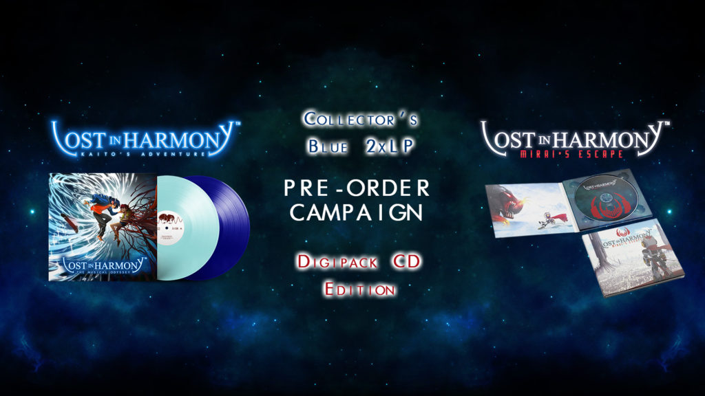 Vinyl and CD for Lost in Harmony