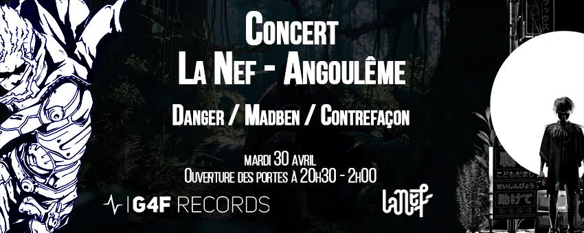 Concert La Nef Angoulême