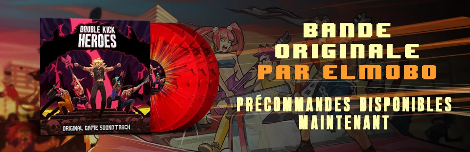 Double Kick Heroes Triple Vinyle