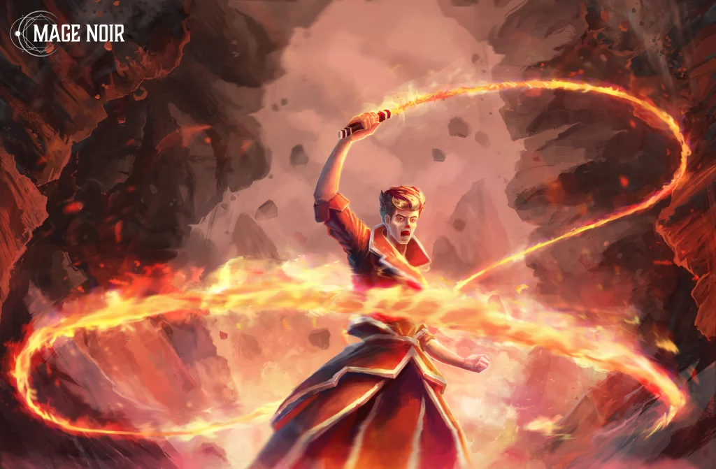 Mage_Noir-Fire_whip - G4F Records