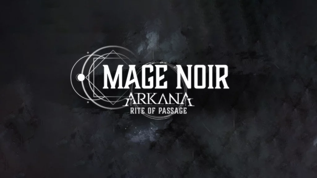 Mage Noir - Header Website
