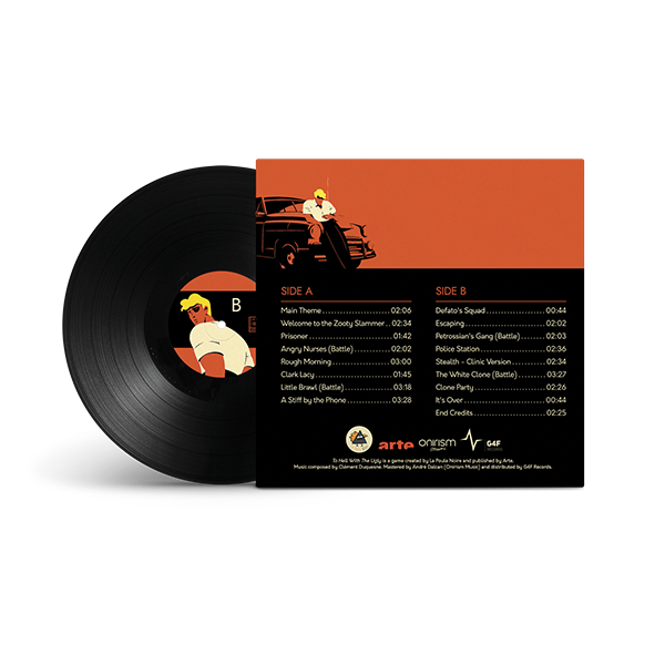 To Hell With The Ugly - Edition Vinyle (Back)