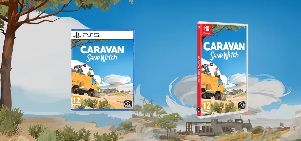 G4F Records - Caravan SandWitch sort en éditions physiques sur PS5 et Nintendo Switch le 8 mars 2025.